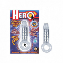 Hero Cockring & Clitoral Massager (Clr)