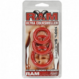 Ram Ultra Silicone Cocksweller (Red)