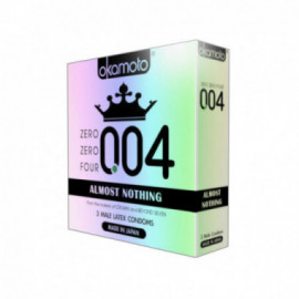 004 Almost Nothing Condom (3pk)