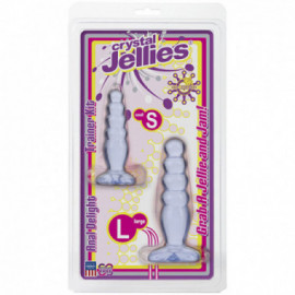 Crystal Jellies Anal Del Trainer Kit Clr