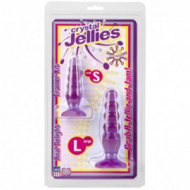 Crystal Jellies Anal Del Trainer Kit Pur