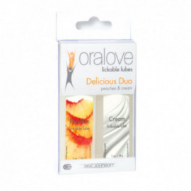 Oralove Delicious Duo Peaches and Cream