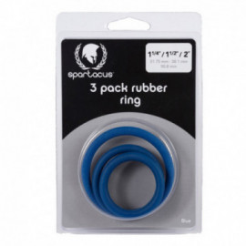 Cock Rings Set (Blue)