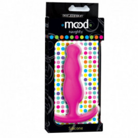 Mood Naughty 3 Medium Pink Sili Butt Plg