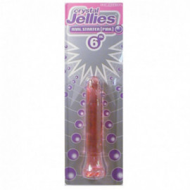 Crystal Jellies Anal Starter Pink 6in