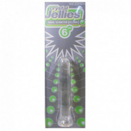 Crystal Jellies Anal Starter Clear 6in