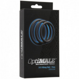 OptiMALE – 3 C-Ring Set – Thin Slate