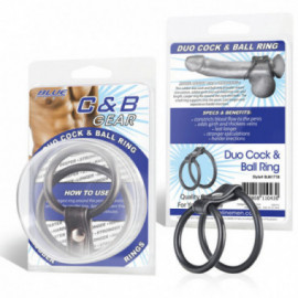 CB Gear Duo cock & ball ring