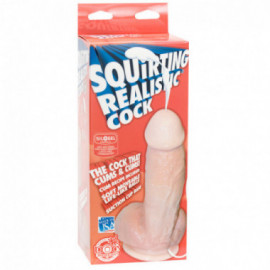 Amazing Squirting Realistic Cock White