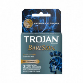 Trojan BareSkin Thinner Condoms (3pk)