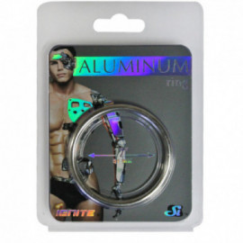 SI Anodized Aluminum Ring Platinum 2in