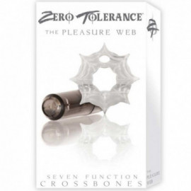 ZT Pleasure Web Vib Cock Ring Clear