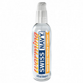 Swiss Navy Waterbased Warming Lube 4oz.