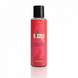 Sizzle Lips Warming Gel Strawberry 4.2oz