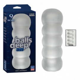 Balls Deep - 9in Stroker Ass Frost