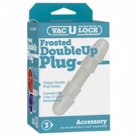 Vac-U-Lock Frosted DoubleUp Plug Frost