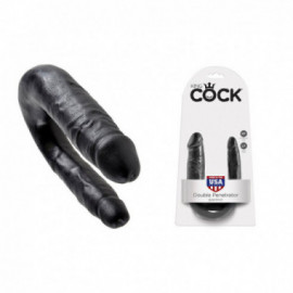 King Cock - Double Trouble Black Small