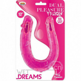 Wet Dreams Dual Pleasure Magenta