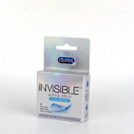 Durex Invisible Ultra Thin/Sensitive 3pk