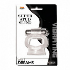 Wet Dreams Vibrating Super Stud Sling Cl