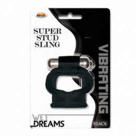 Wet Dreams Vibrating Super Stud Sling Bk