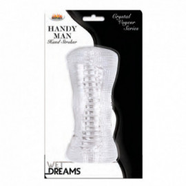 Wet Dreams Handy Man Stroker Clear