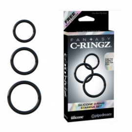 FCR - Silicone 3-Ring Stamina Set