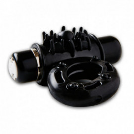 Sensuelle Bullet 7 Fun Cockring Black