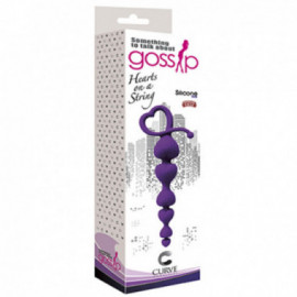 Gossip Hearts on a String Violet