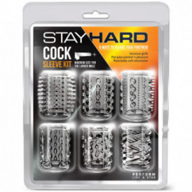 Stay Hard - Cock Sleeve Kit - Clear