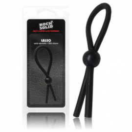 Rock Solid Lasso Single Lock Adj Black