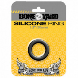 Boneyard Silicone Ring 30mm Black