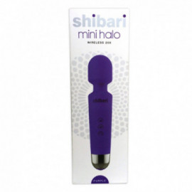 Shibari Mini Halo Wireless Wand Purple