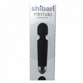 Shibari Mini Halo Wireless Wand Black