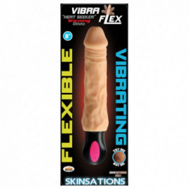 Skinsations Vibra-Flex Warming Dildo