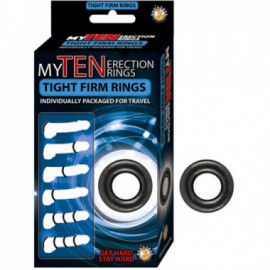 My Ten Erection Rings Tight Firm Bk