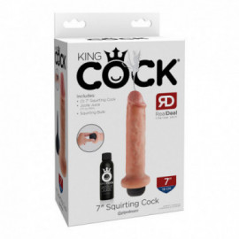 King Cock 7in Squirting Cock Flesh