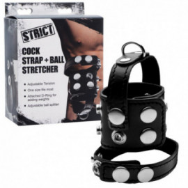 Strict Cock Strap And Ball Stretcher