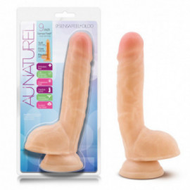 Au Naturel - 9in Sensa Feel Dildo Beige