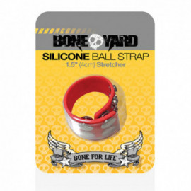 Boneyard Ball Strap Red