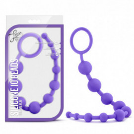 Luxe - Silicone 10 Beads - Purple