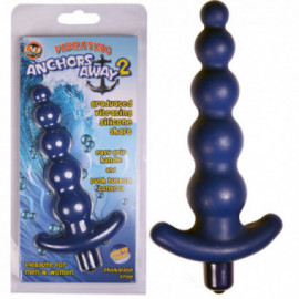 Anchors Away 2 Anal Beads Blue