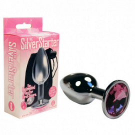 The 9's Silver Starter Steel Plug Pink