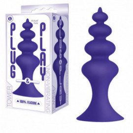 The 9's Plug&Play Sili Plug Tower Plum