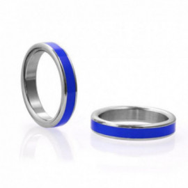 M2M Stainless C-Ring w/Blue Band 1.875in