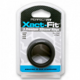 PF Xact-Fit Sili Rings No.14, No.15, No.16 Blk