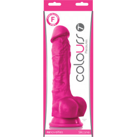 Colours Pleasures 7in Dildo Pink