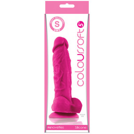 ColourSoft 5in Soft Dildo Pink