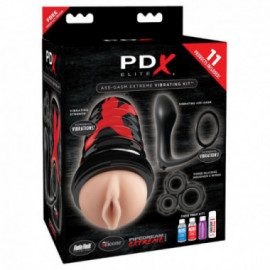 PDX ELITE Ass-gasm Vibrating Kit