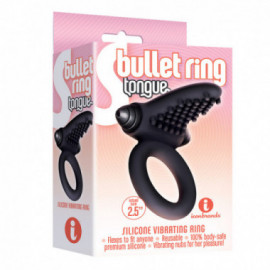 The 9's S-Bullet Ring - Tongue Silicone